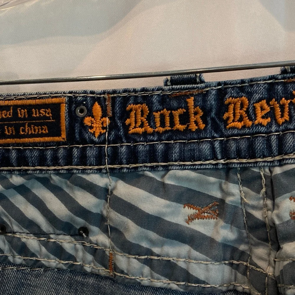 Rock Revival James Bootcut Men’s Jeans in Size 34